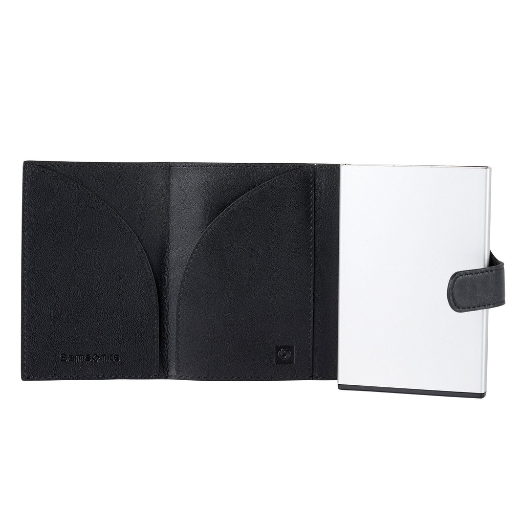 Alufit Slide-Up Wallet in the color Black.