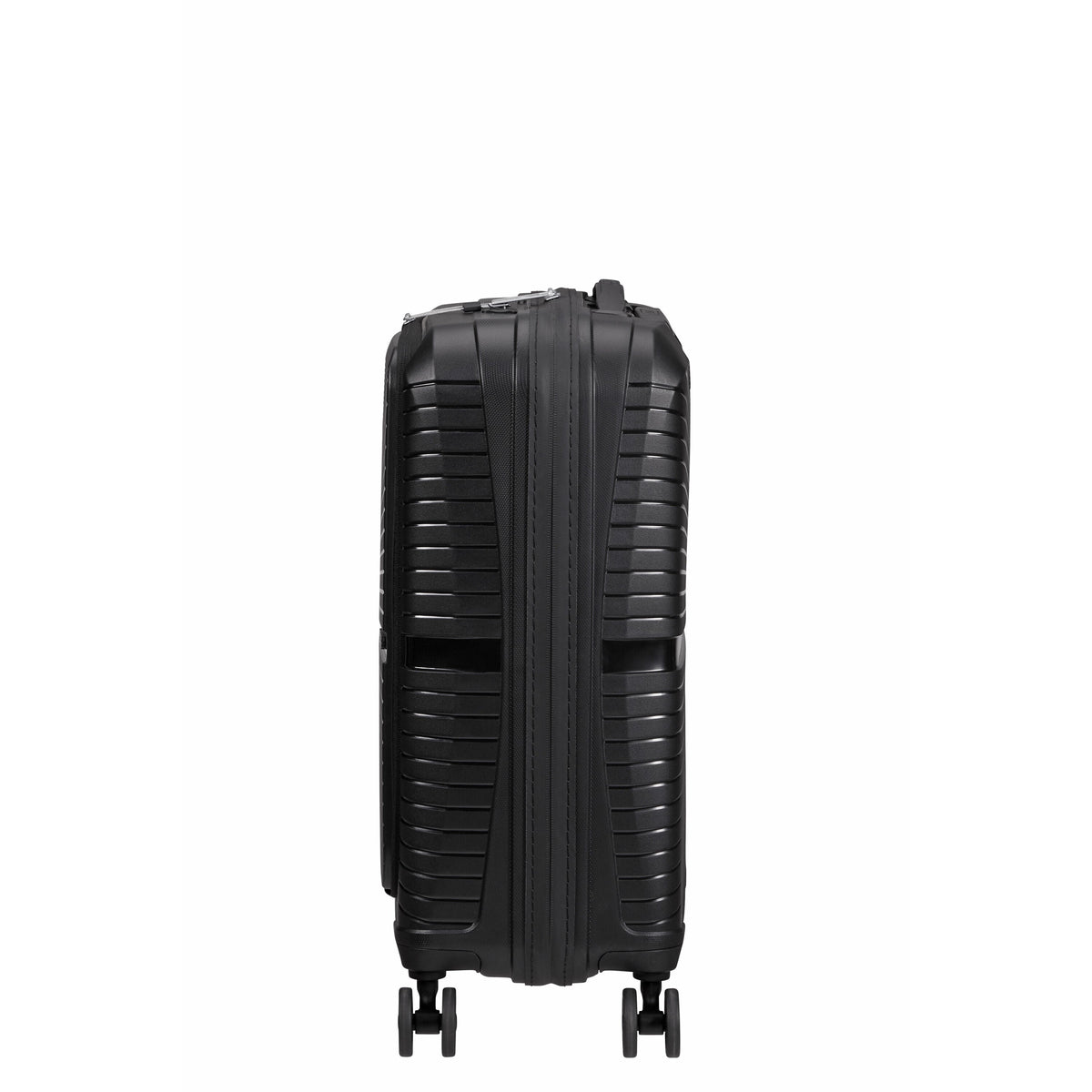 American Tourister Airconic Spinner Frontload Carry-On™ in the color Onyx Black.