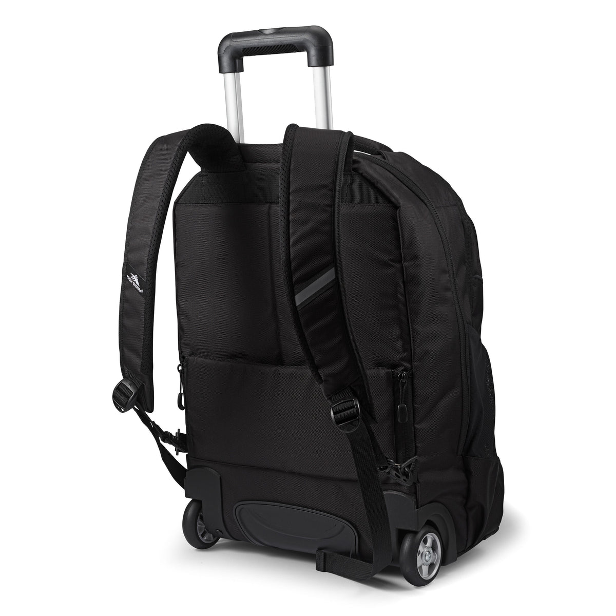 High Sierra BTS Powerglide Pro Wheeled Backpack in the color Black.