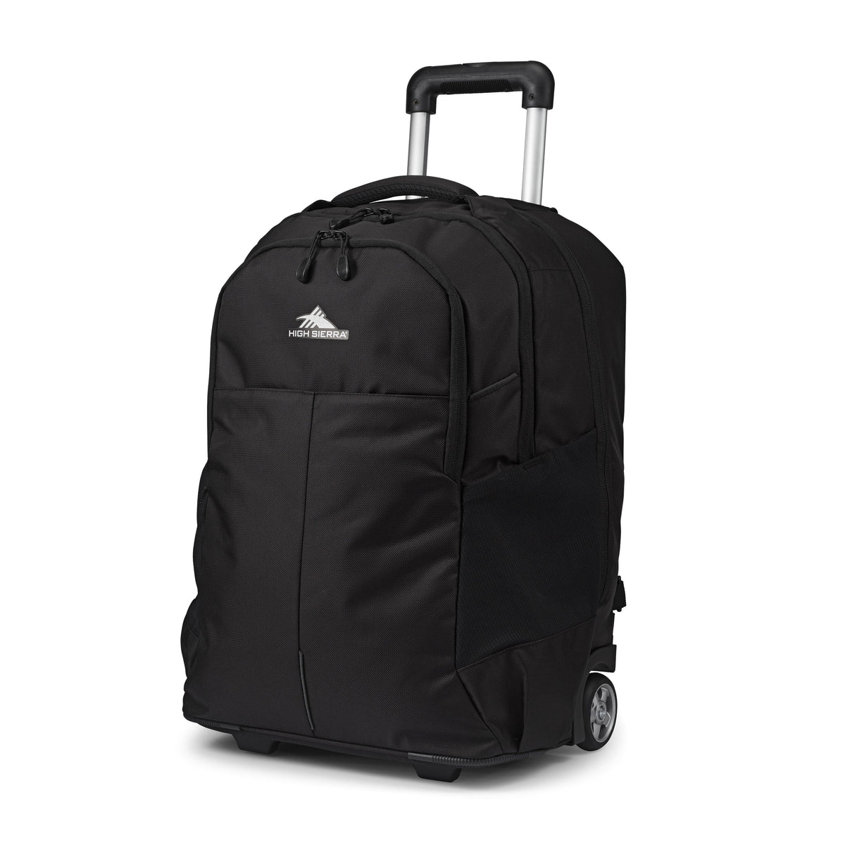 High Sierra BTS Powerglide Pro Wheeled Backpack in the color Black.