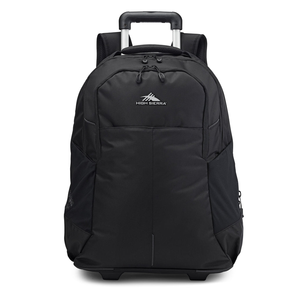 High Sierra BTS Powerglide Pro Wheeled Backpack in the color Black.