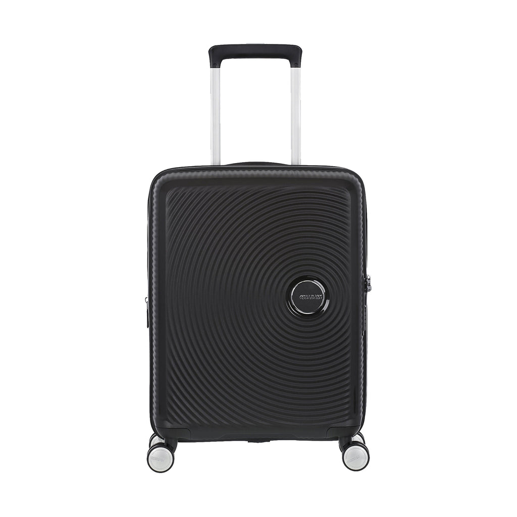 American Tourister Curio 3 Piece Set in the color Bass Black.