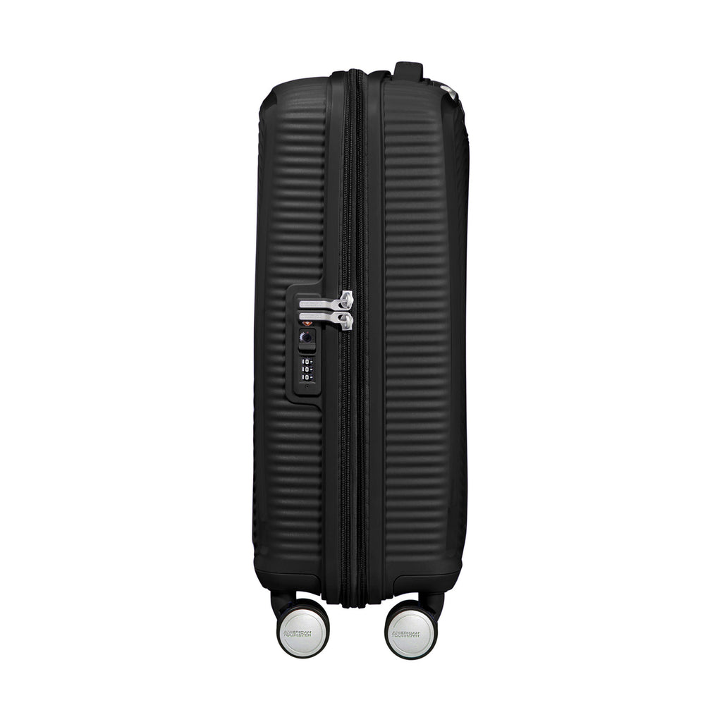 American Tourister Curio Spinner Carry-On™ in the color Bass Black.