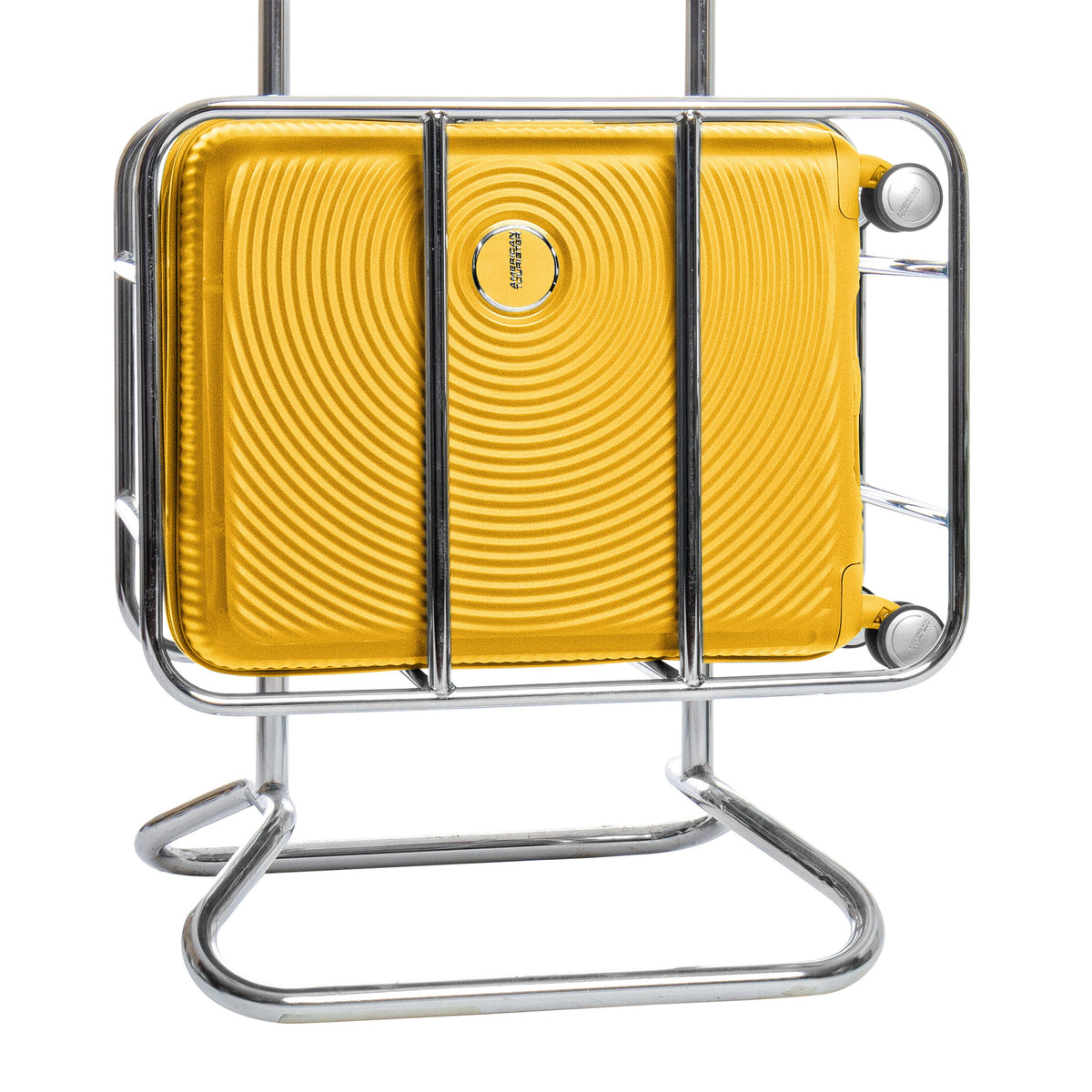 American Tourister Curio 3 Piece Set in the color Golden Yellow.
