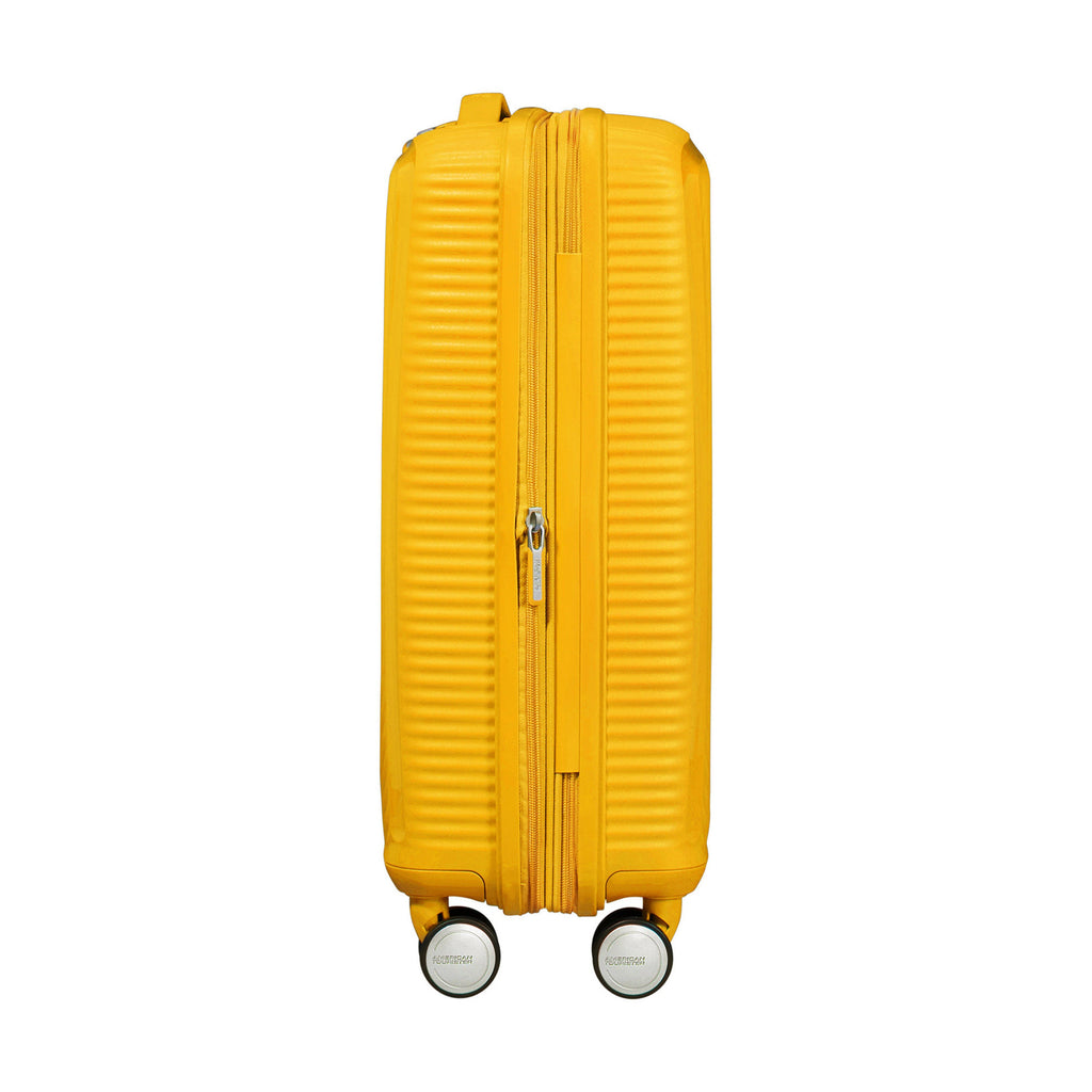 American Tourister Curio Spinner Carry-On™ in the color Golden Yellow.