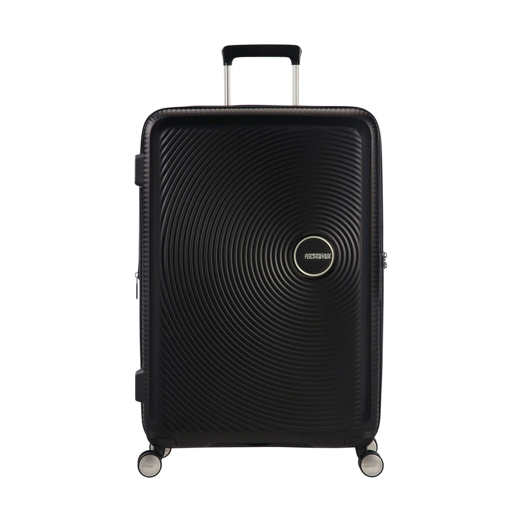 American Tourister Curio 3 Piece Set in the color Bass Black.