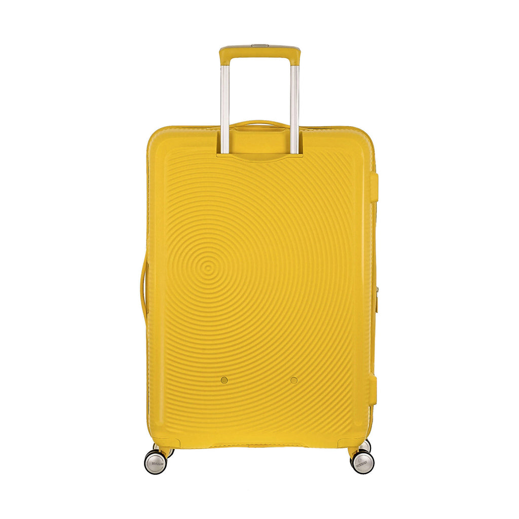 American Tourister Curio 3 Piece Set in the color Golden Yellow.