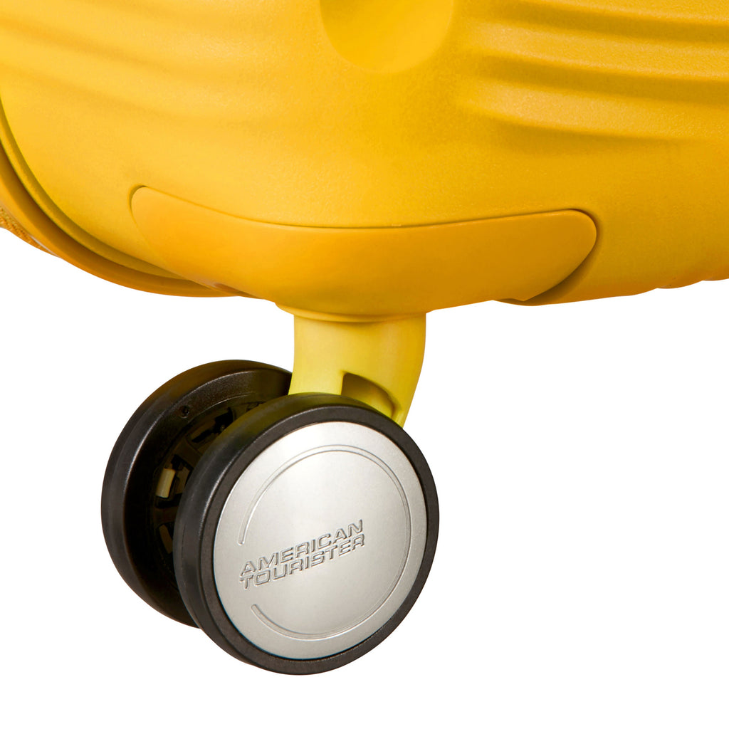 American Tourister Curio 3 Piece Set in the color Golden Yellow.