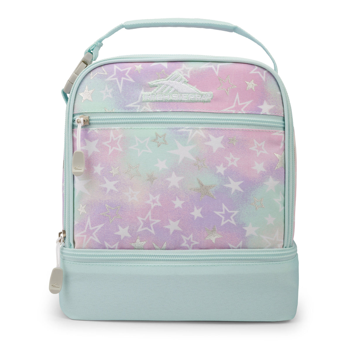 High Sierra Lunch Bags Stacked Compartment Lunch Kit in the color Foil Stars.