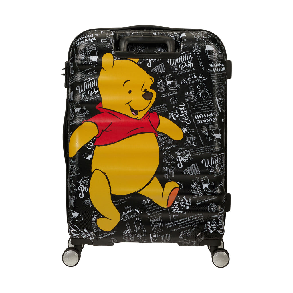 American Tourister Disney Wavebreaker Spinner Medium in the color Winnie The Pooh.