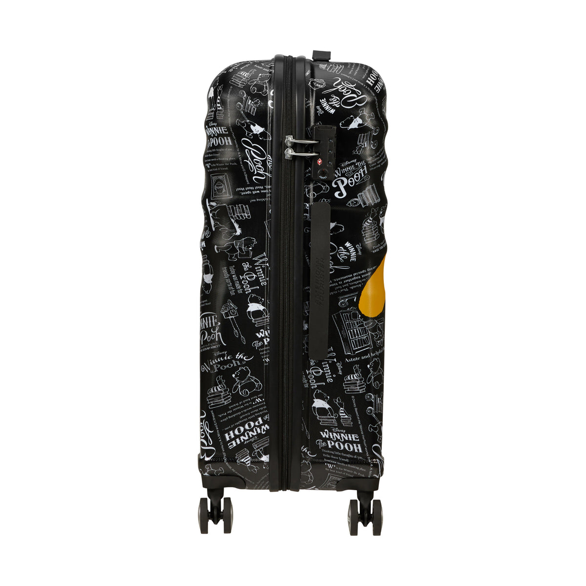 American Tourister Disney Wavebreaker Spinner Medium in the color Winnie The Pooh.
