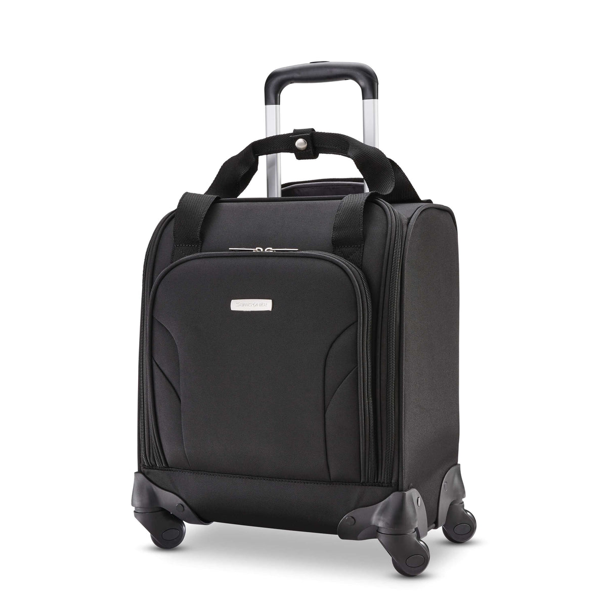 Samsonite Spinner Underseater w/ USB Port in the color Black.