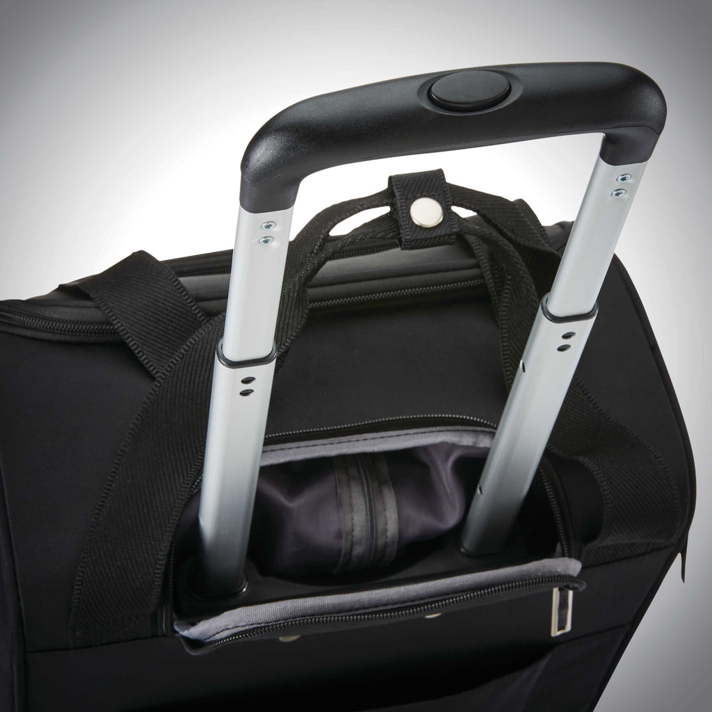 Samsonite Spinner Underseater w/ USB Port in the color Black.